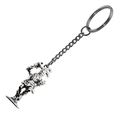 Pewter Keyring - Tudor - Jester