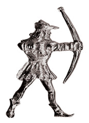 Pewter Badgepin - Robin Hood - Robin Hood Firing