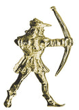 Gold Badgepin - Robin Hood - Robin Hood Firing