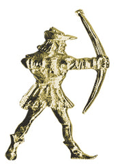 Gold Badgepin - Robin Hood - Robin Hood Firing