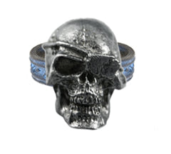 Pewter Ring - Pirate - Eyepatch Skull