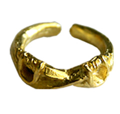 Gold Ring - Pirate - Crossed Sabres