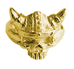 Gold Ring - Pirate - Skull