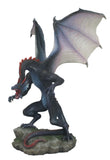 Roaring Blue Dragon Statue
