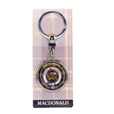 Scottish Clan Double Sided Keyrings (Maccartney to Young)