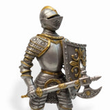 Metal Knight Statue - Battleaxe & Shield Knight