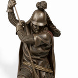 Bronzed Knight Statue - St George Vs The Dragon
