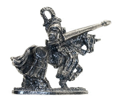 Pewter Figure  - Medieval - Jousting Knight With Lance