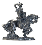Pewter Figure  - Medieval - Jousting Knight With Mace