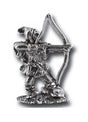 Pewter Lapel Badge - Robin Hood