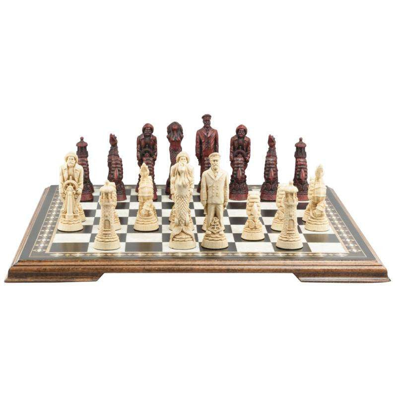 Nautical Chess Set - A Classic Game with a Maritime Twist – TimeLine Gifts