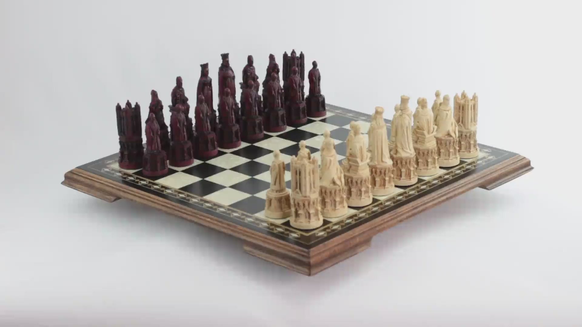 Medieval Cathedral - Chess Set