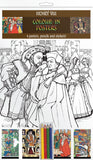 Henry VIII - A4 Colour-in Posters - TimeLine Gifts