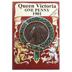 Queen Victoria I Penny Reproduction Coin - TimeLine Gifts