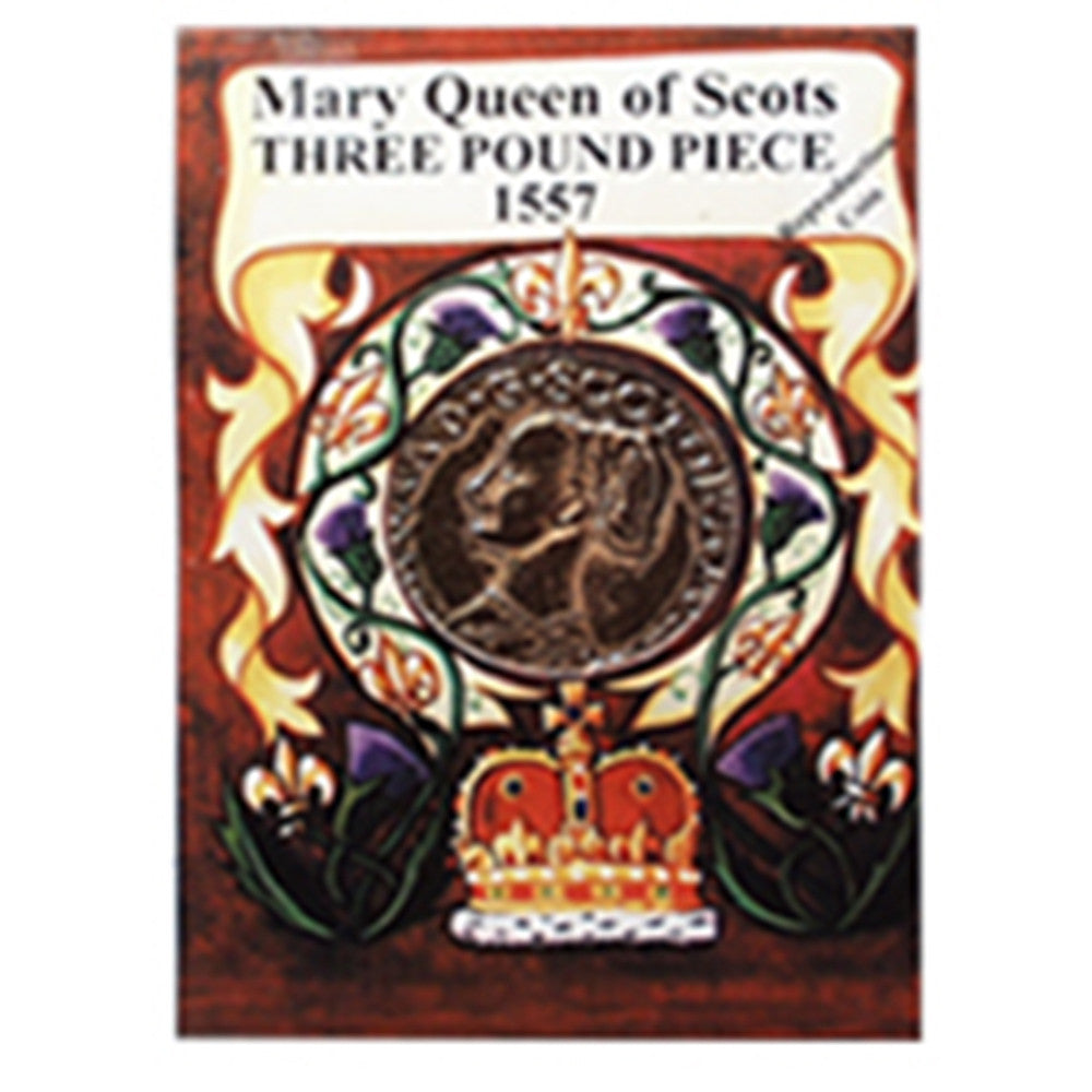 Mary Queen of Scots Threepence Reproduction Coin - TimeLine Gifts