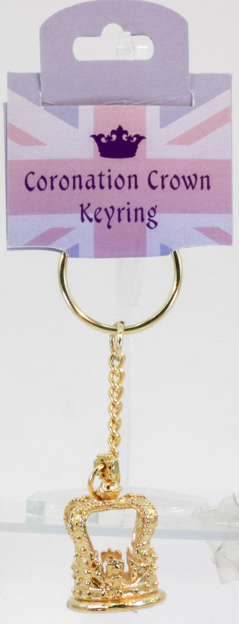 St Edwards Crown Keychain - Coronation Collection - TimeLine Gifts