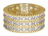 Triple Band from George IV Diadem - Gold Toned - Single Row - TimeLine Gifts