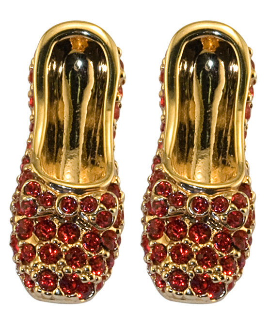 Wizard of OZ Dorothy Ruby Slipper Earrings - TimeLine Gifts