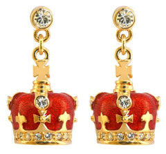 Crown Earrings - TimeLine Gifts