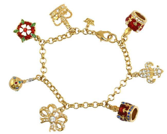 Crown Charm Bracelet - TimeLine Gifts