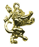 Gold Pendant - Victorian - Lion