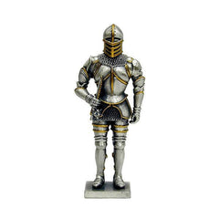 Solid Hand Cast Knight With Flail - TimeLine Gifts