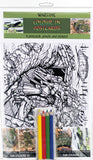Wartime - A5 Colour-in Postcards - TimeLine Gifts