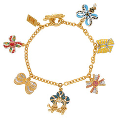 Bows Through-The-Ages Charm Bracelet - TimeLine Gifts