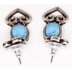 Crystal Love Azure Earrings - TimeLine Gifts