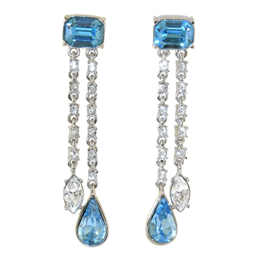 Durbar Aquamarine Earrings - TimeLine Gifts