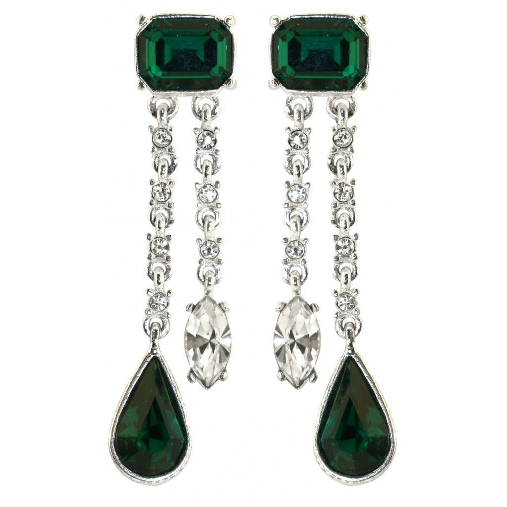 Durbar Emerald Earrings - TimeLine Gifts