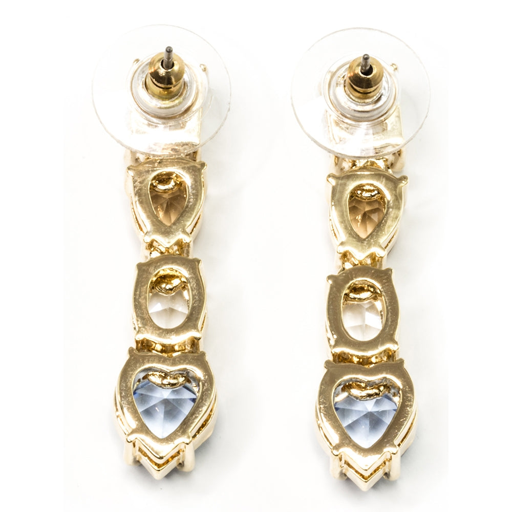 Gems Crystal Earrings - TimeLine Gifts