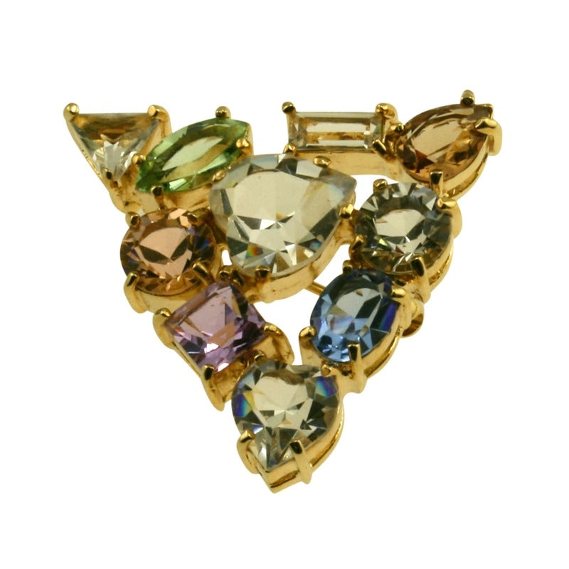 Gems Crystal Small Brooch - TimeLine Gifts