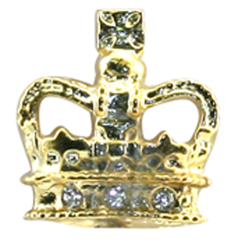 Coronation Crown Souvenir Stud Pin - TimeLine Gifts