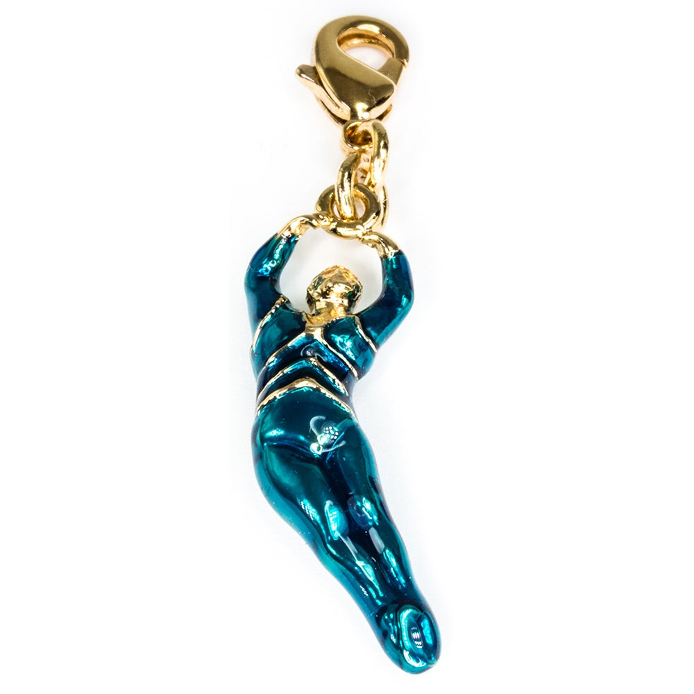 Male Dancer 5th Pas de Poisson Charm - TimeLine Gifts