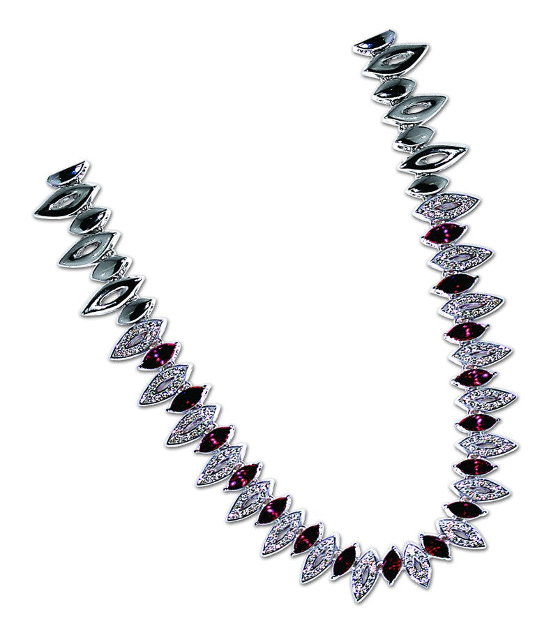 Marquise Cut Amethyst Crystal Collar - TimeLine Gifts