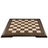 Mini Chess Board - Walnut & Eco Mother Of Pearl - TimeLine Gifts