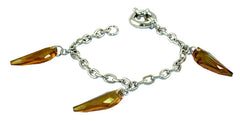 Origins Amber Crystal Claw Bracelet - TimeLine Gifts