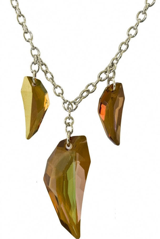 Origins Amber Crystal Claw Necklace - TimeLine Gifts