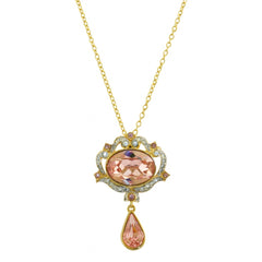 Princess Margaret Rose Ornate Necklace - TimeLine Gifts