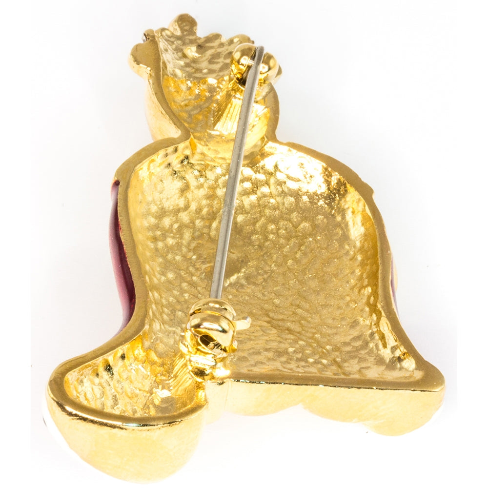 Queen Teddy Bear Brooch - TimeLine Gifts